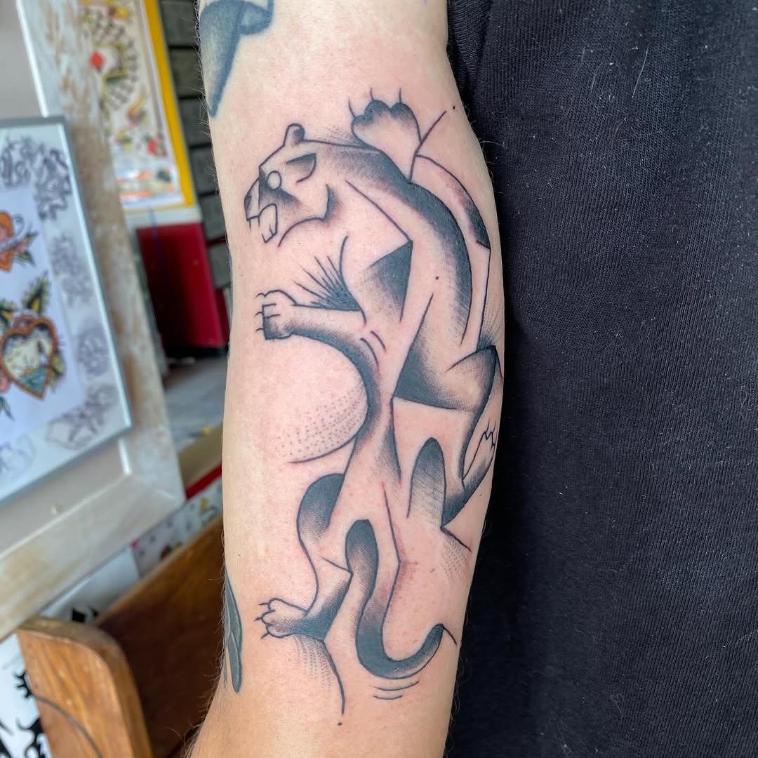 Tattoo by @sc0ttstattoos — american_traditional, black_and_grey