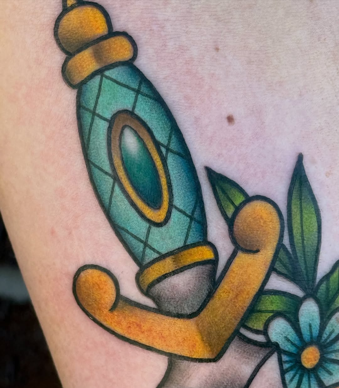 Tattoo by @kelseylouistattoos — american_traditional, illustrative