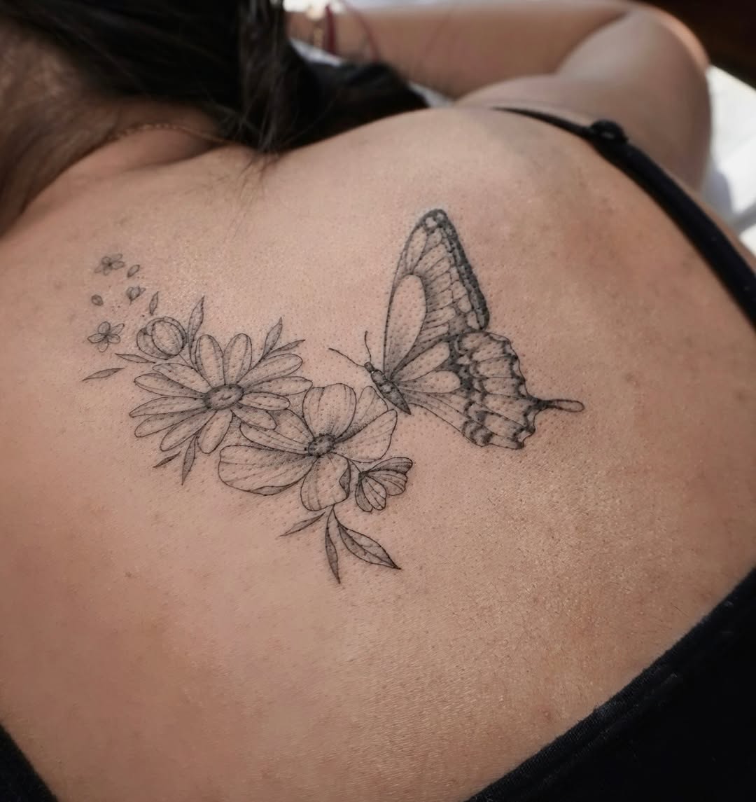 Tattoo by @ayalas._.ink — fine_line, illustrative