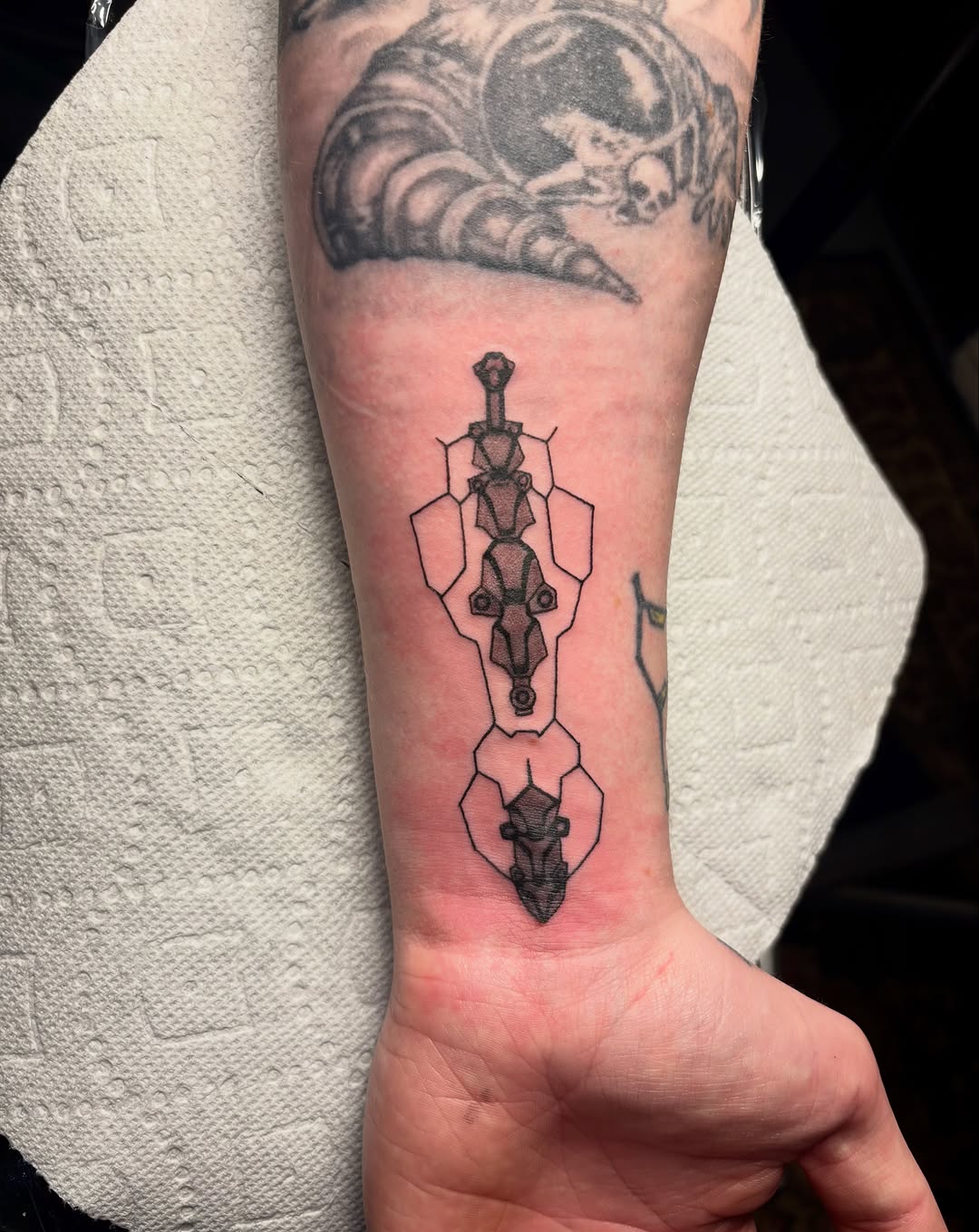 Tattoo by @shipcartel — geometric