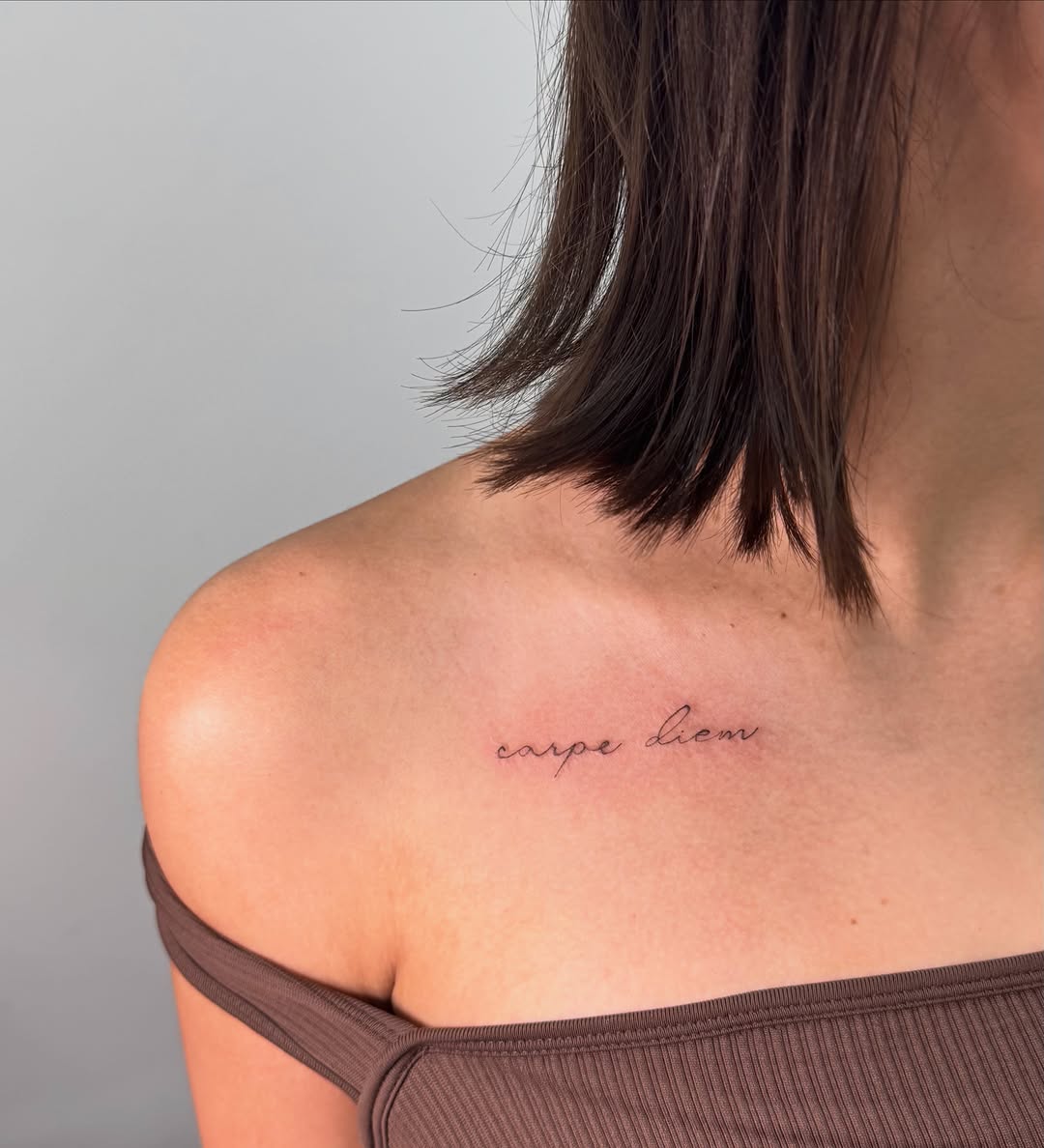 Tattoo by @inkbynicolee — fine_line, lettering_script