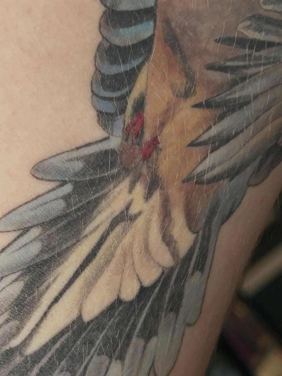 Tattoo by @eternalskye.art — realism, black_and_grey