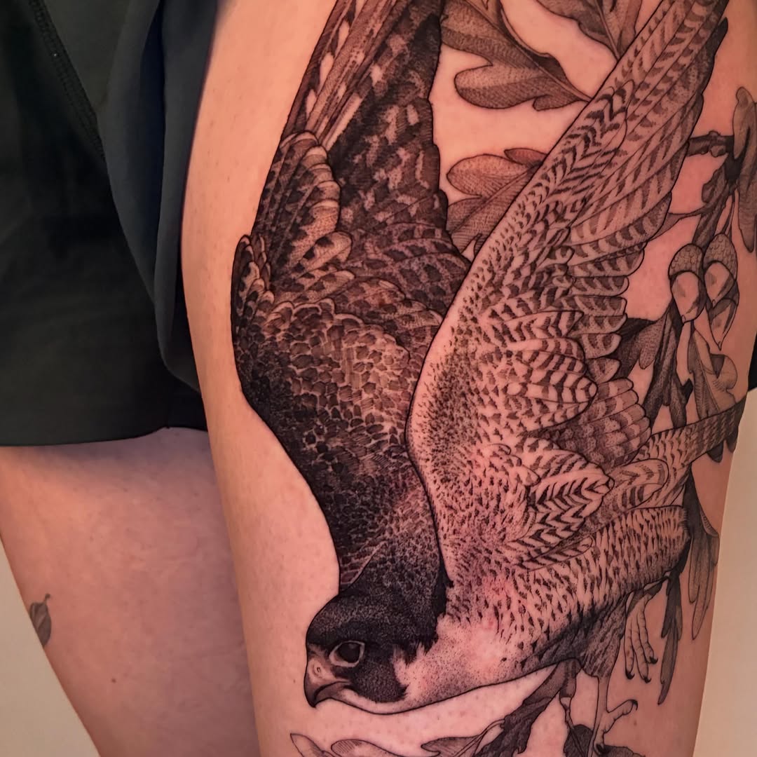 Tattoo by @caroljackytattoos — realism, black_and_grey