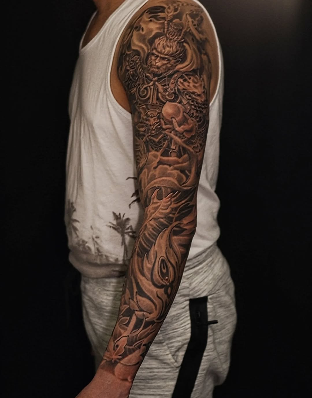 Tattoo by @artofsteve โ japanese_irezumi, realism