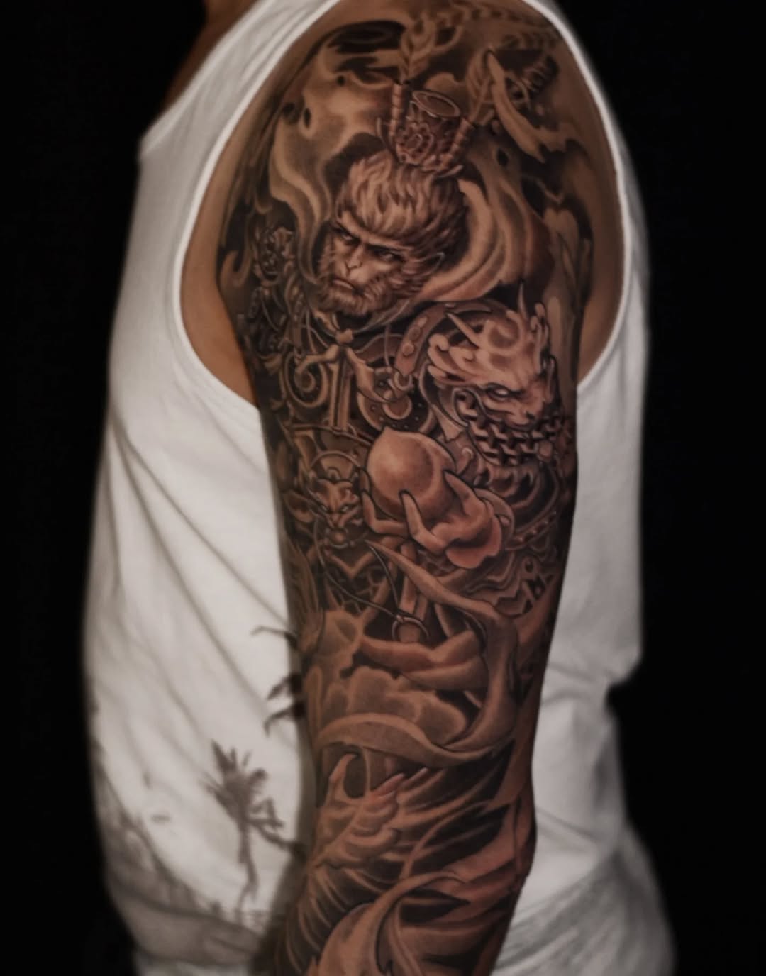 Tattoo by @artofsteve โ japanese_irezumi, realism