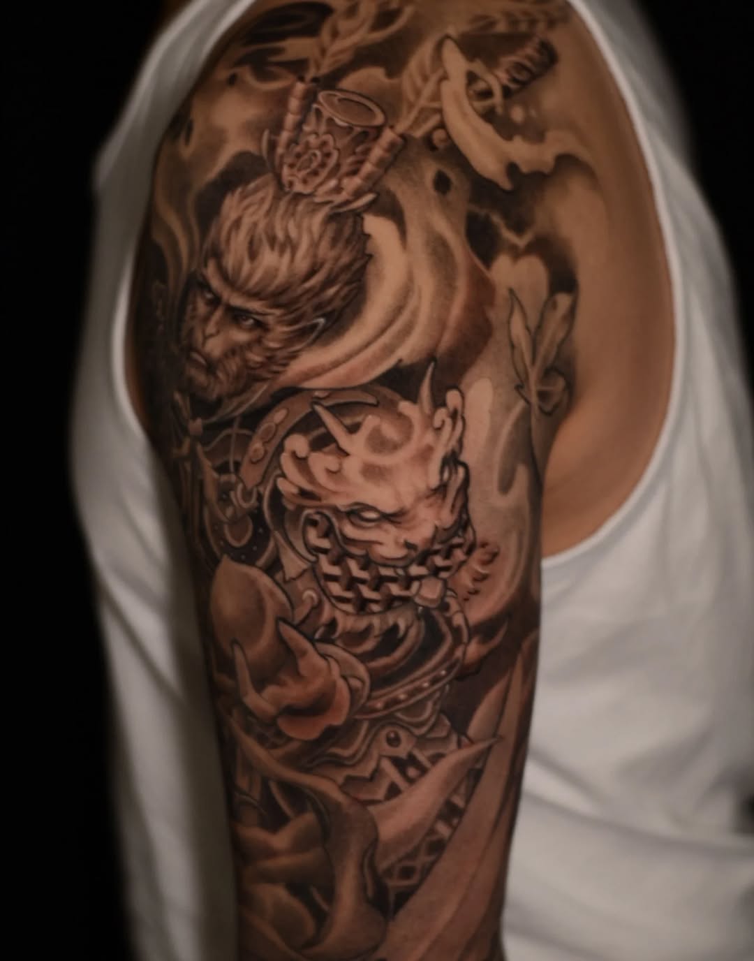 Tattoo by @artofsteve โ japanese_irezumi, realism