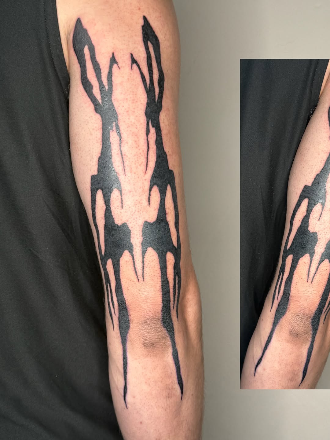 Tattoo by @seren.tatts — blackwork