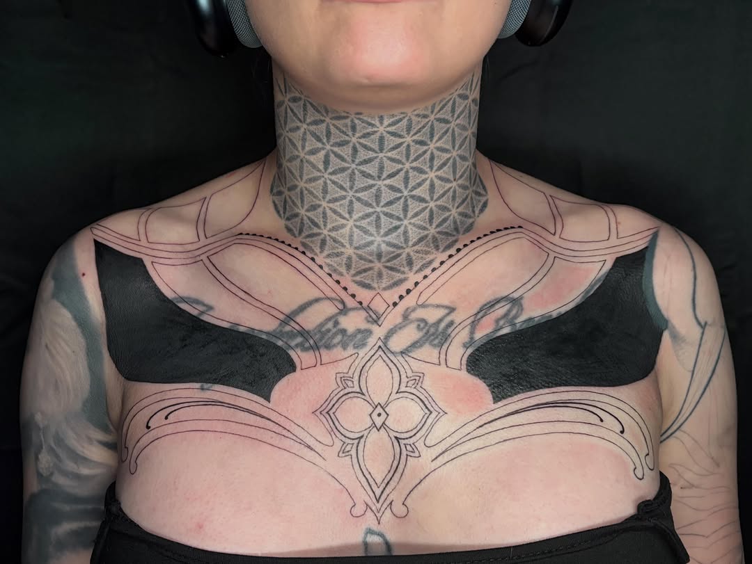 Tattoo by @black.thistle.tattoo — geometric, ornamental