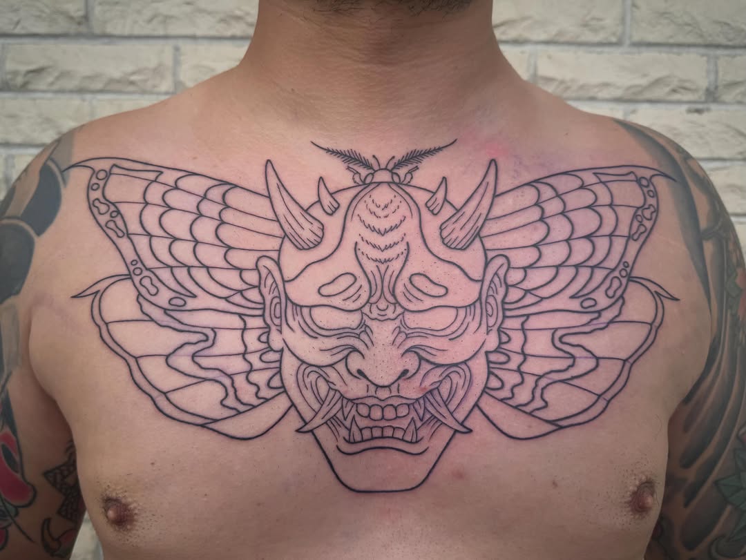 Tattoo by @stabbyroseink — japanese_irezumi, illustrative