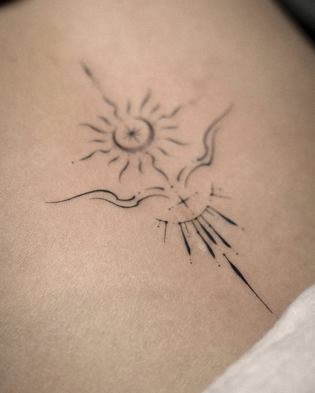Tattoo by @takeitexxy — fine_line, minimalist