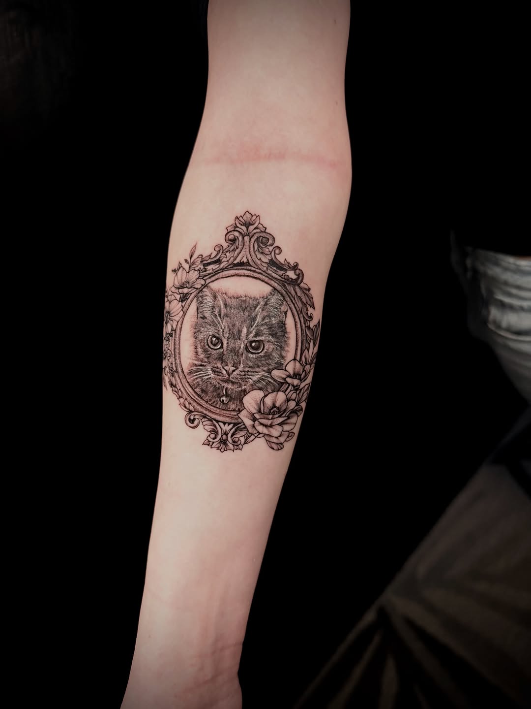 Tattoo by @inqed_tattoo β realism, black_and_grey