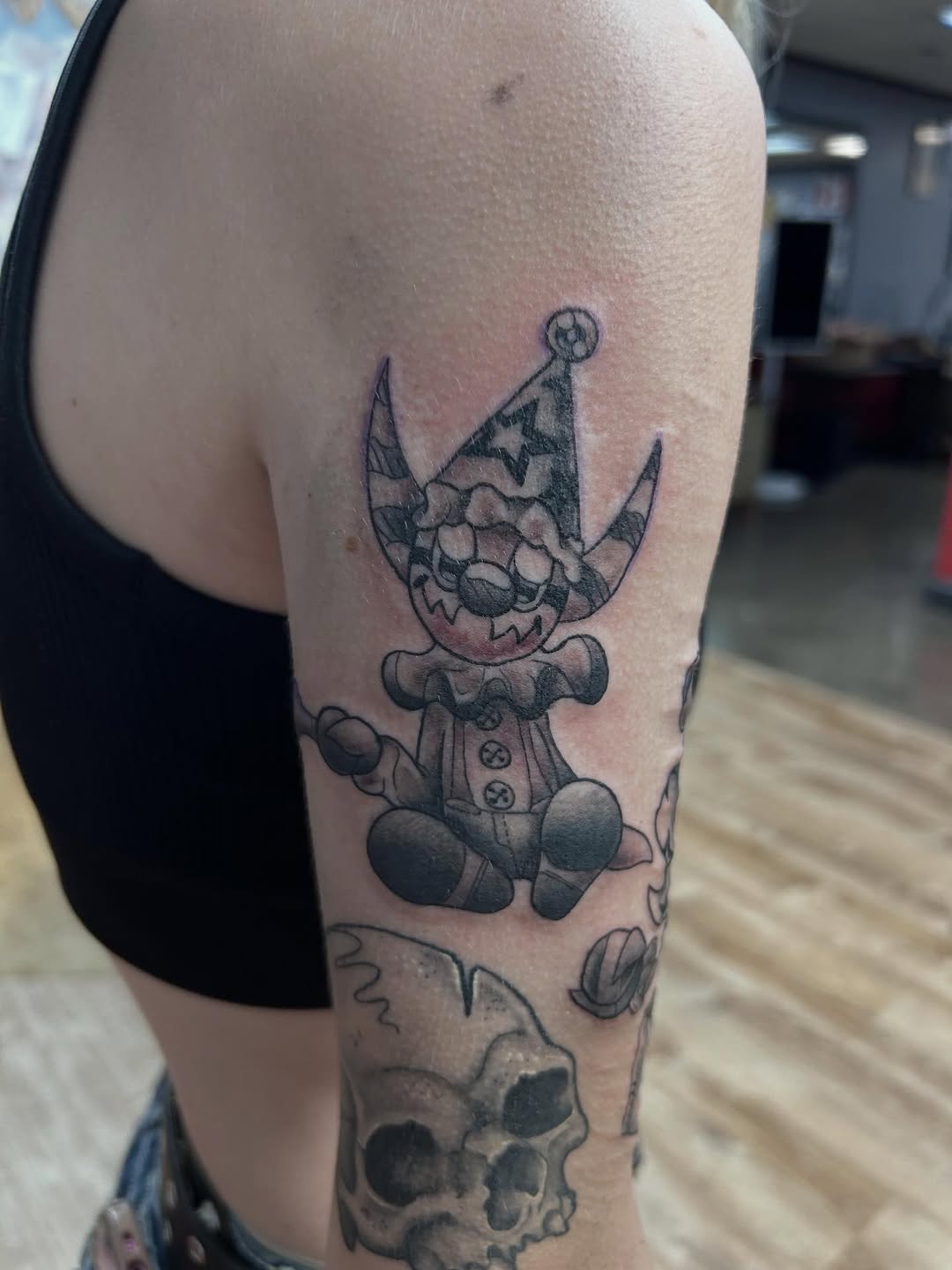 Tattoo by @ricardomotatattoo — black_and_grey