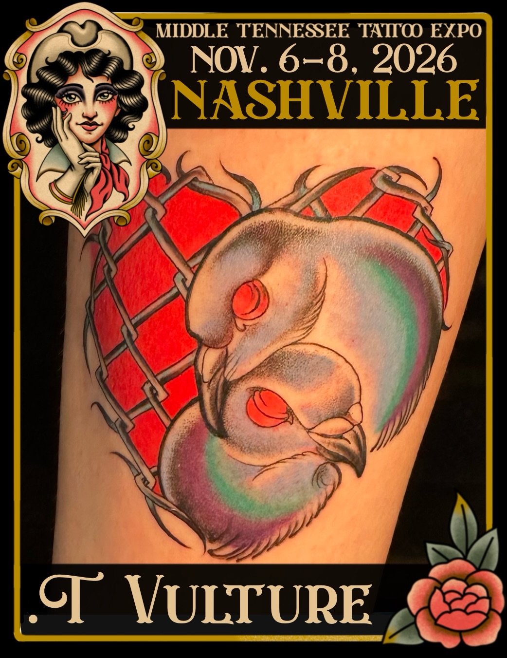 Tattoo by @callme.tvulture โ american_traditional, neo_traditional