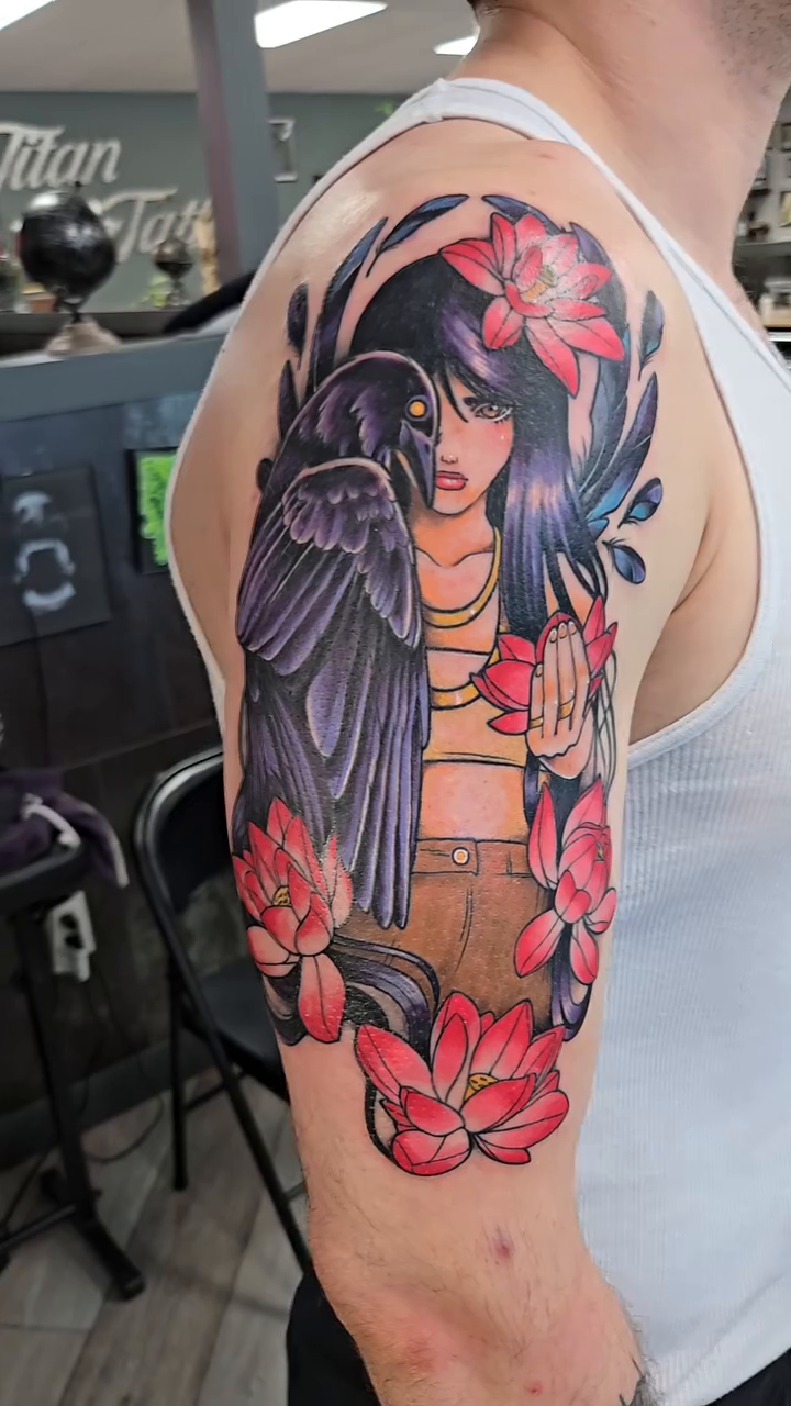 Tattoo by @tattooswithlove — illustrative, japanese_irezumi