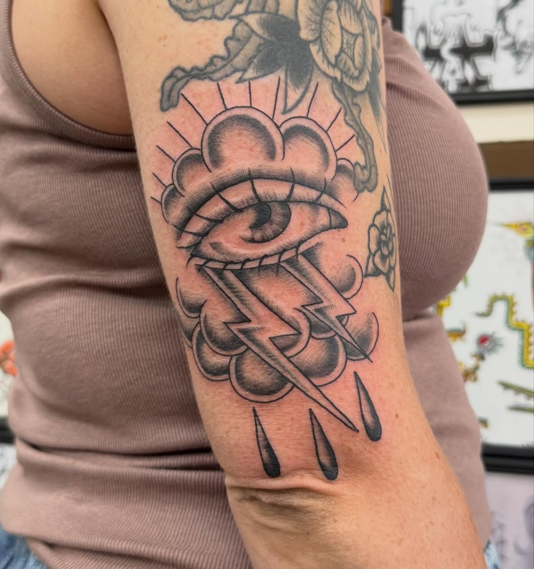 Tattoo by @allie.g.tattoo — american_traditional, black_and_grey