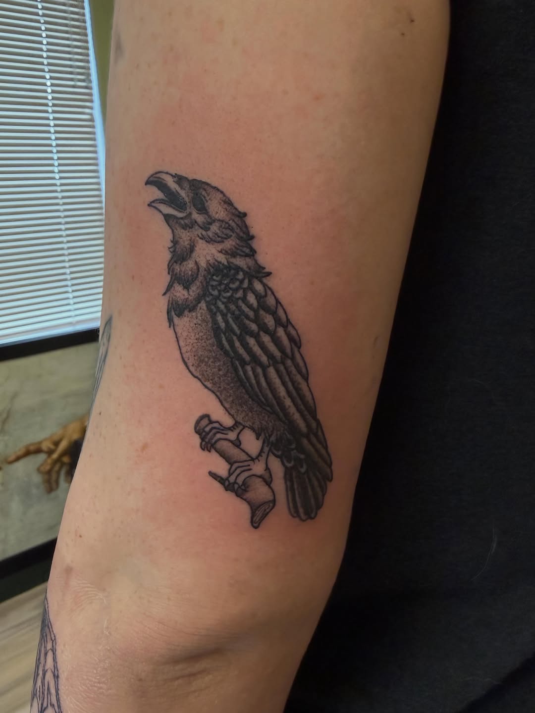 Tattoo by @tattoosbytaytum — black_and_grey, illustrative
