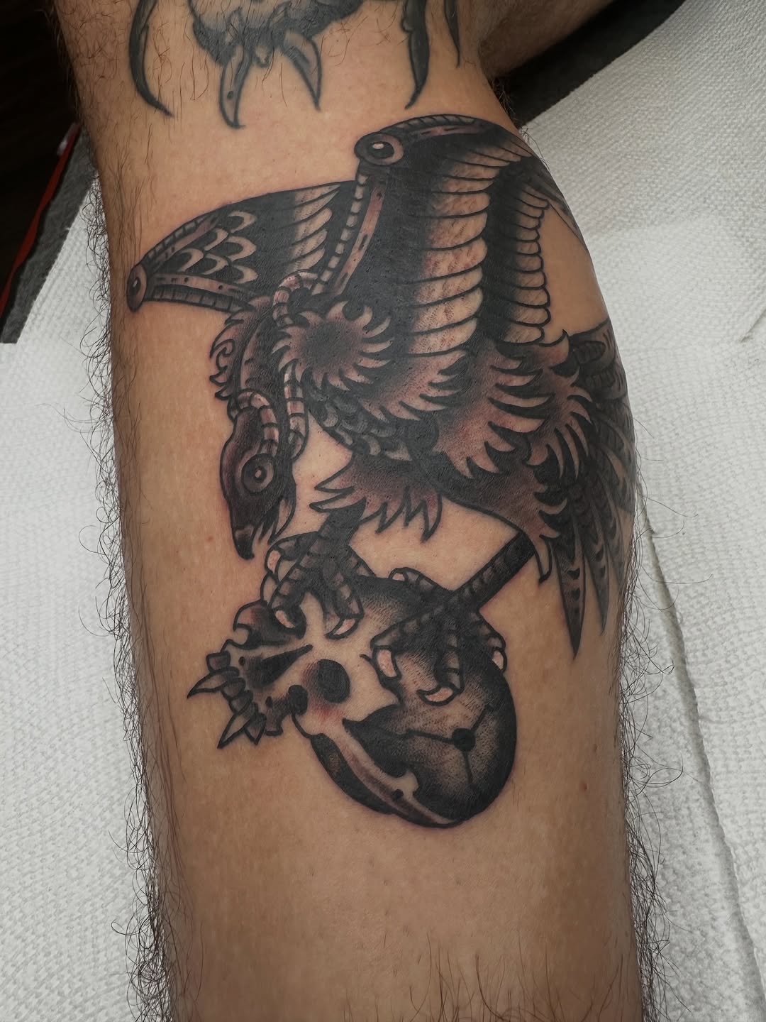 Tattoo by @sean.foxthorn.tattoo — american_traditional, black_and_grey