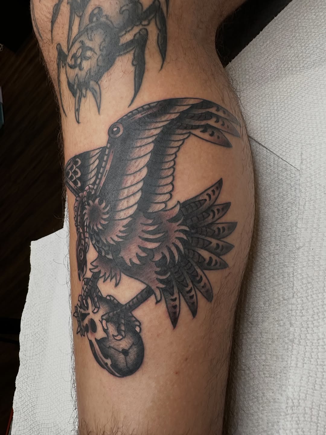 Tattoo by @sean.foxthorn.tattoo — american_traditional, black_and_grey