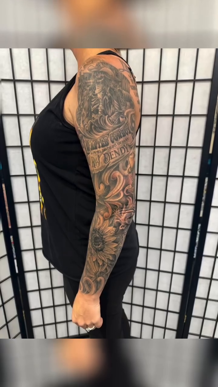 Tattoo by @steviegrandlegacy β black_and_grey, realism