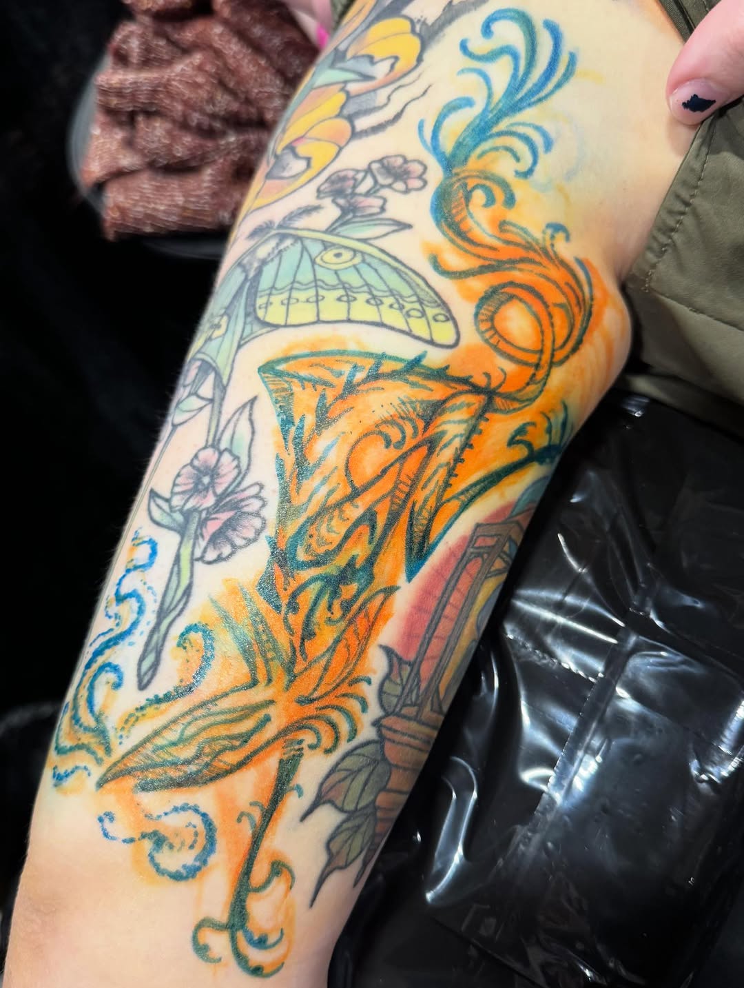 Tattoo by @l0ufio — watercolor, illustrative