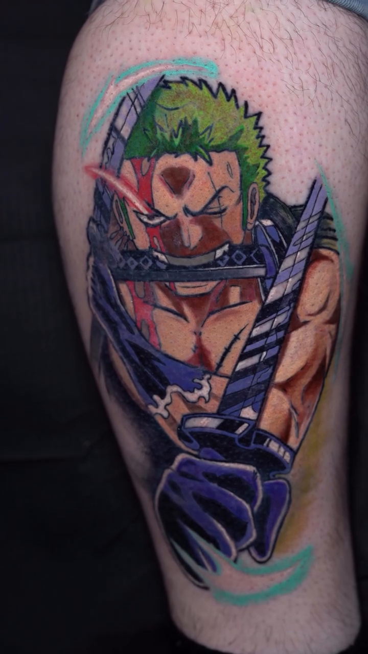 Tattoo by @tatu.habibi โ anime