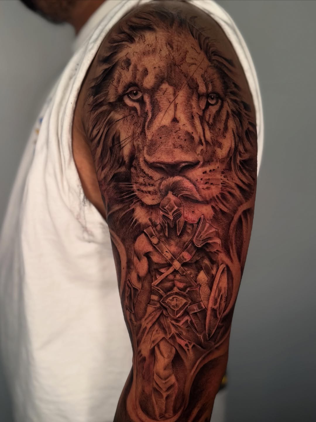 Tattoo by @kannyka.tattoo β realism, black_and_grey