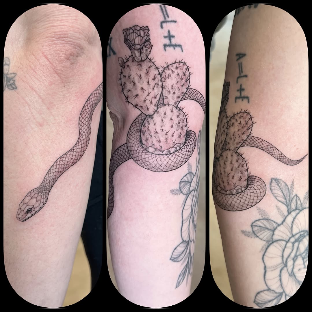 Tattoo by @libbytattoo — fine_line, black_and_grey