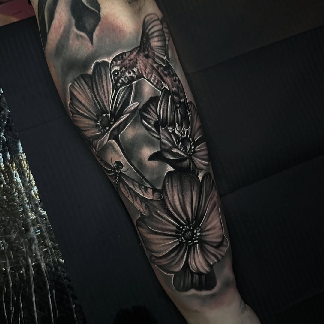 Tattoo by @kat_tattooer โ realism, black_and_grey