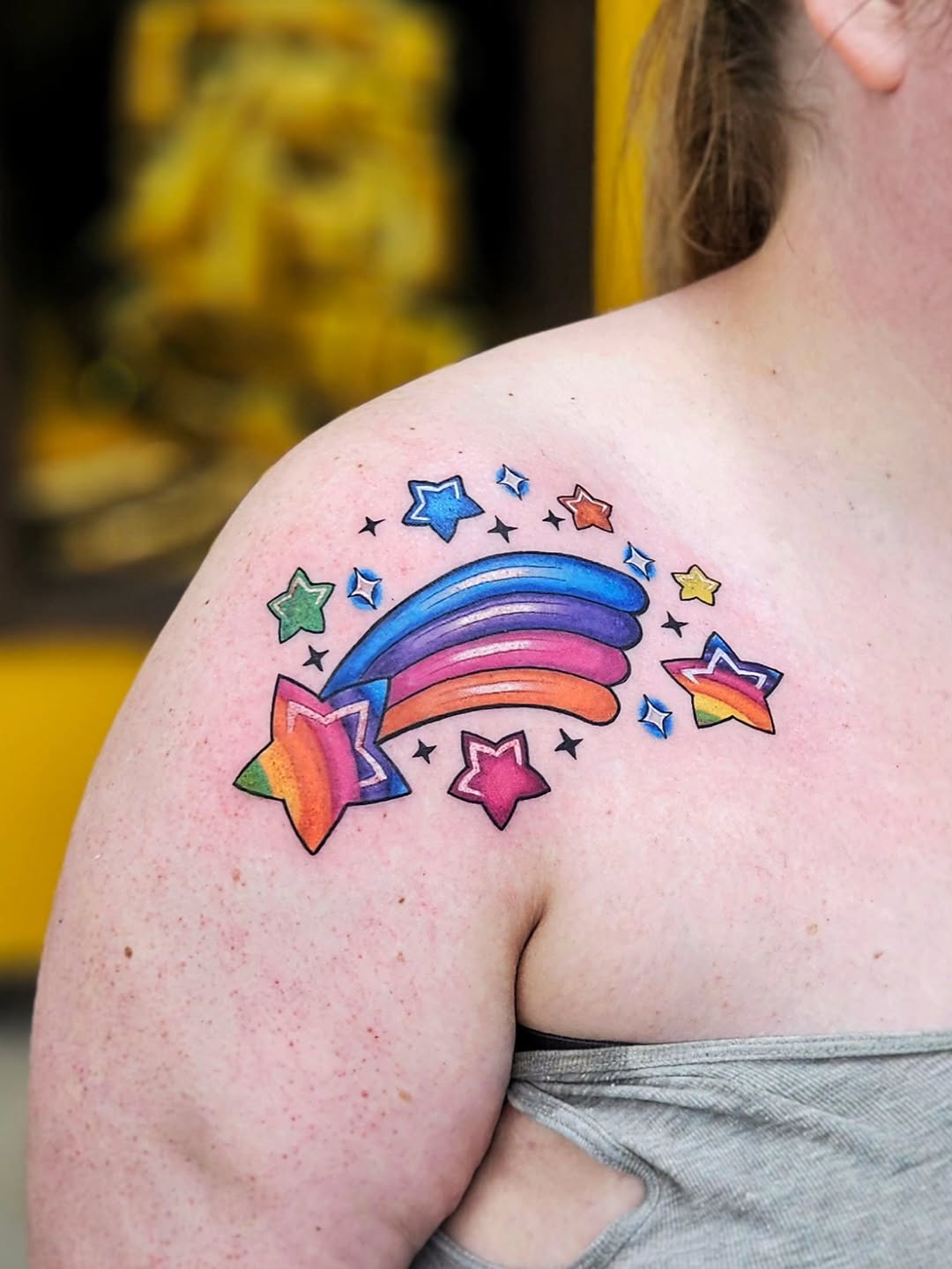 Tattoo by @jordanna_pearl — new_school, watercolor