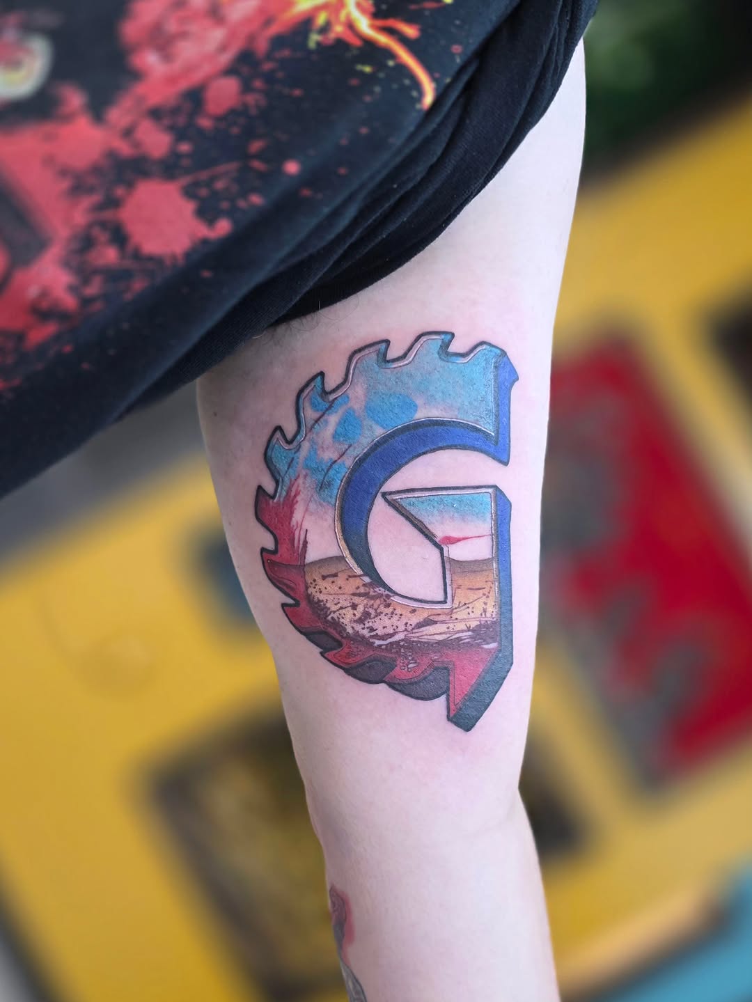 Tattoo by @jordanna_pearl — trash_polka