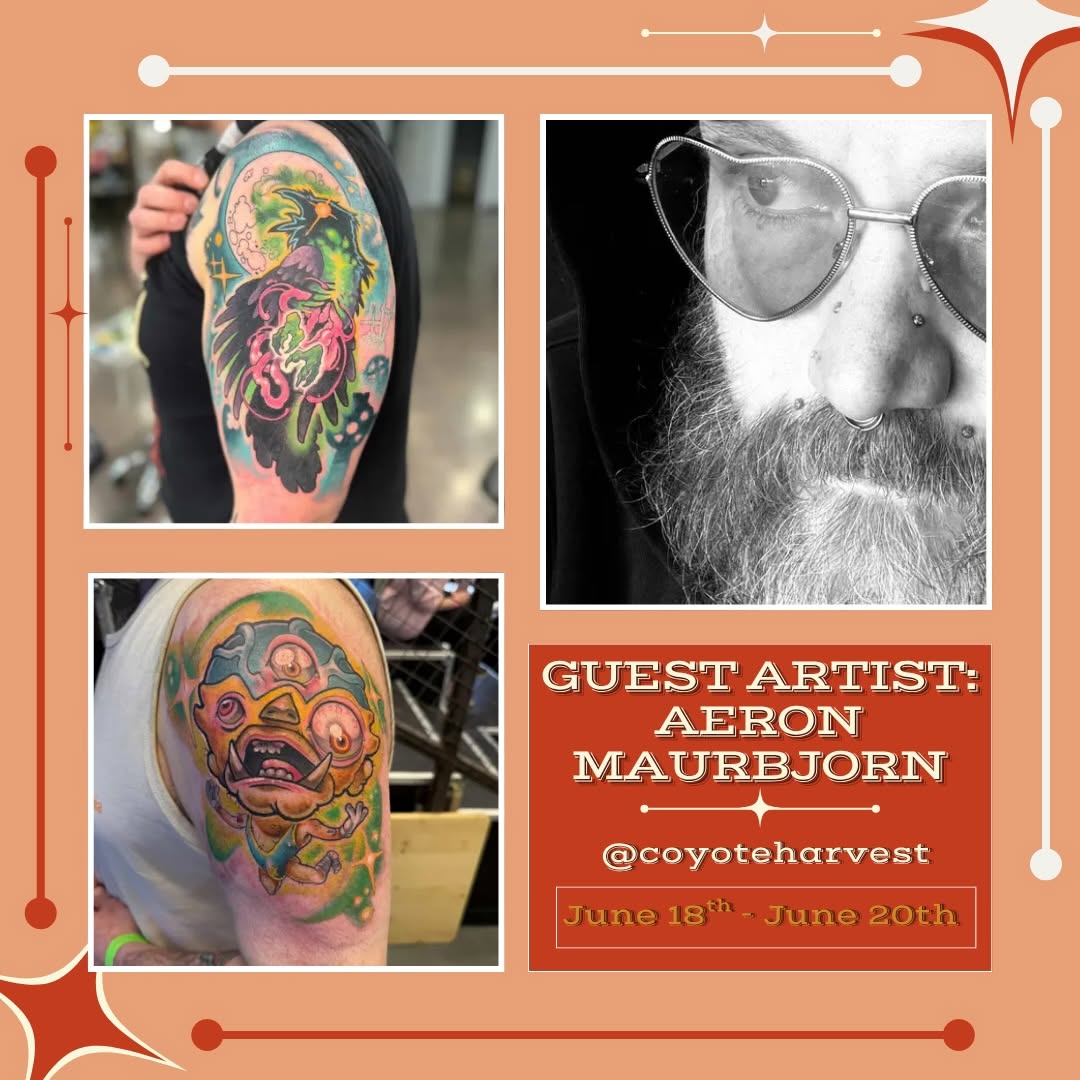 Tattoo by @coyoteharvest — new_school