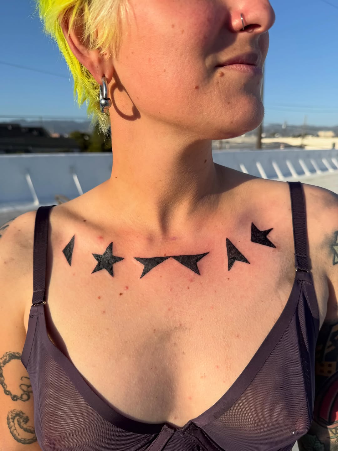 Tattoo by @mr.smiley___ — geometric, blackwork