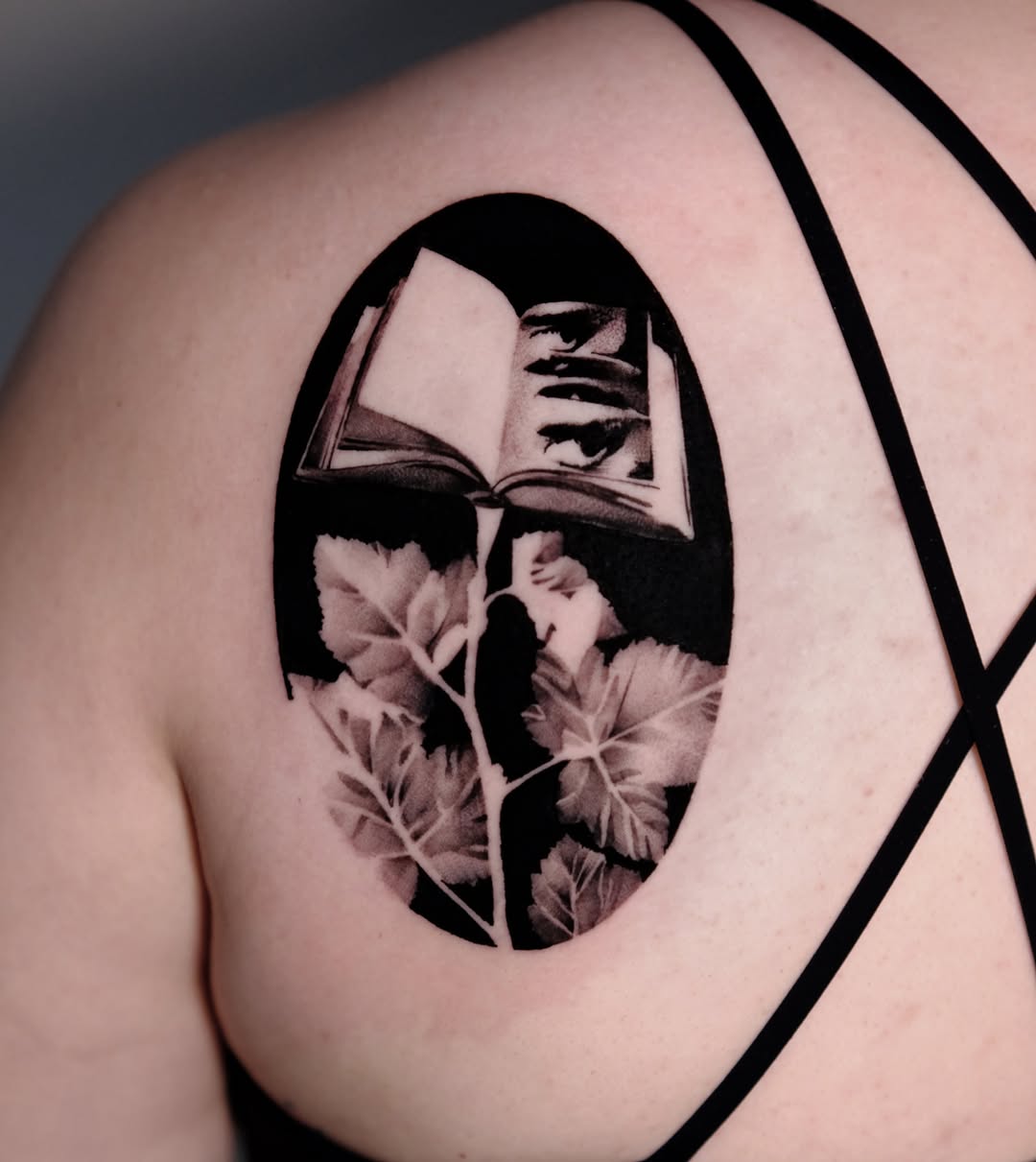Tattoo by @maksim_patrick — blackwork