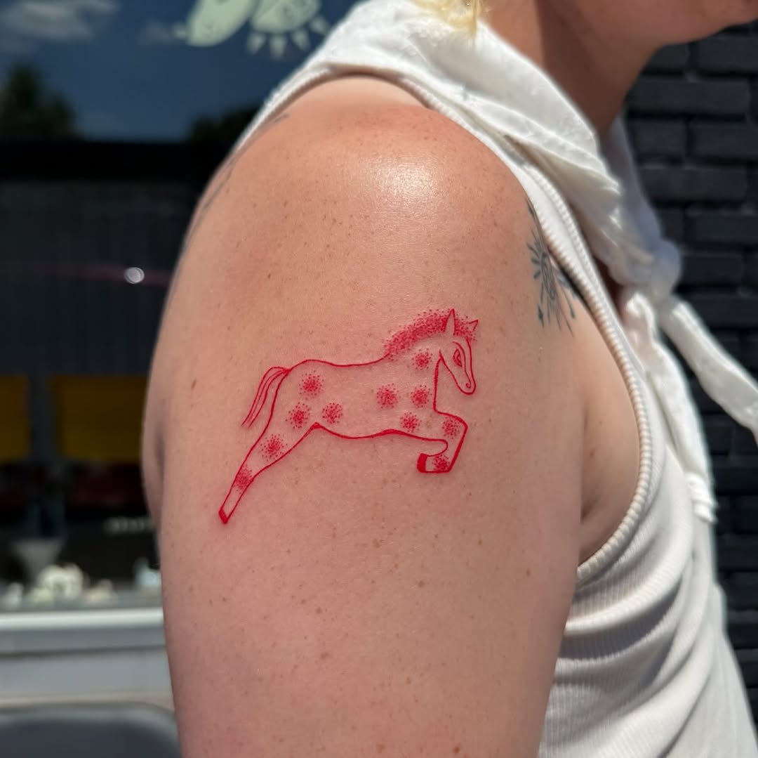 Tattoo by @house0fsleep — dotwork