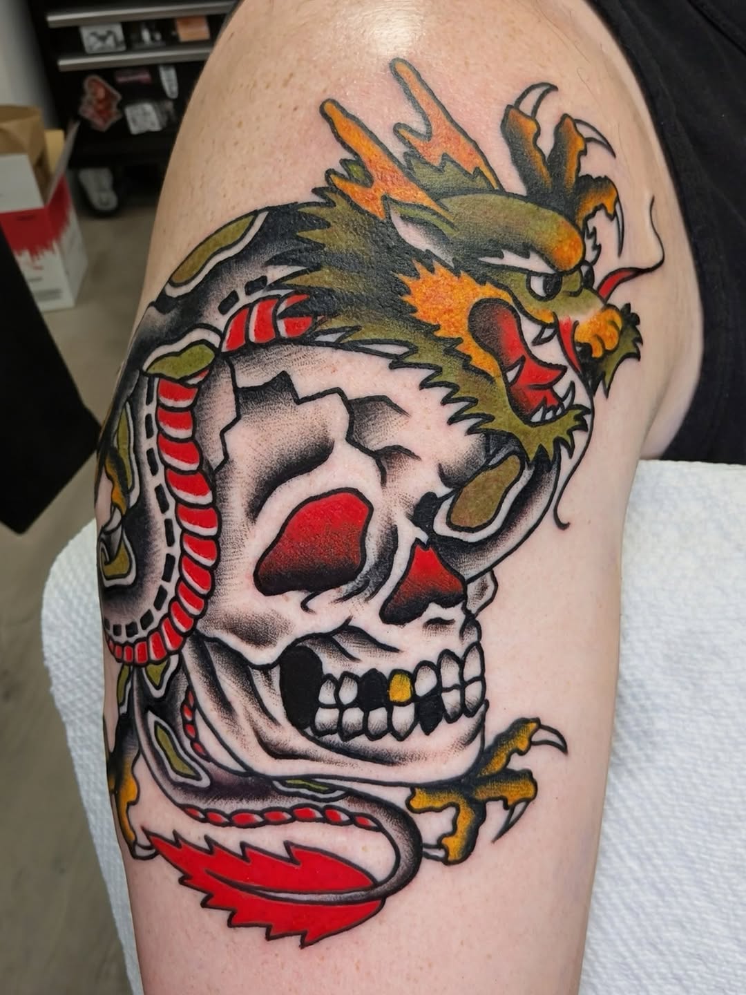 Tattoo by @escaped_tattoos — american_traditional