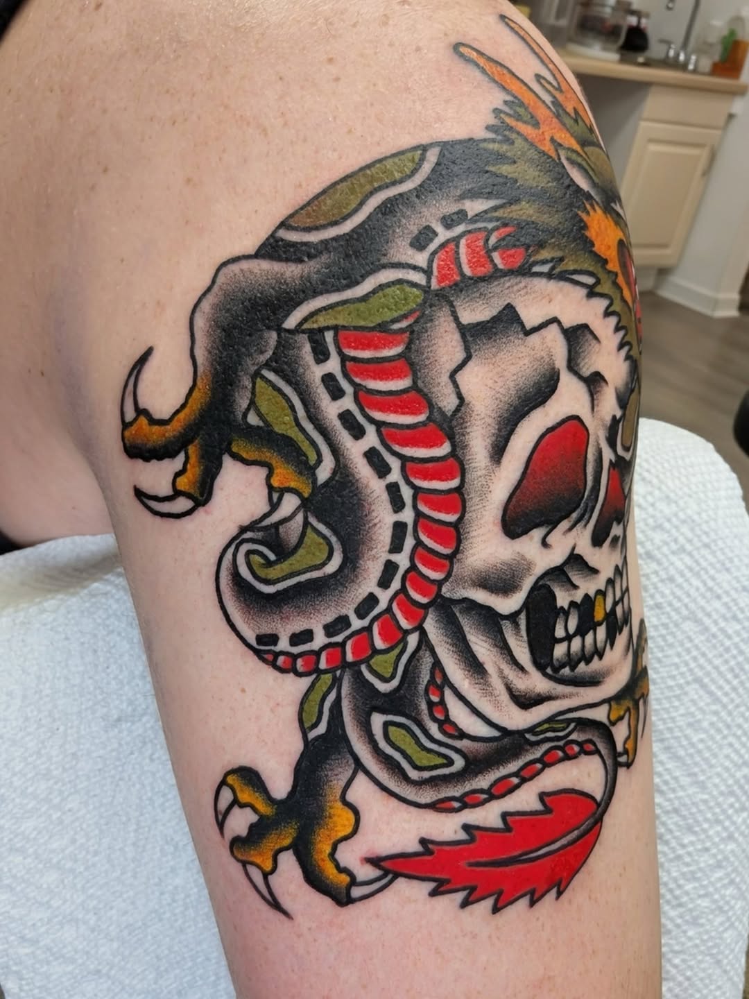 Tattoo by @escaped_tattoos — american_traditional