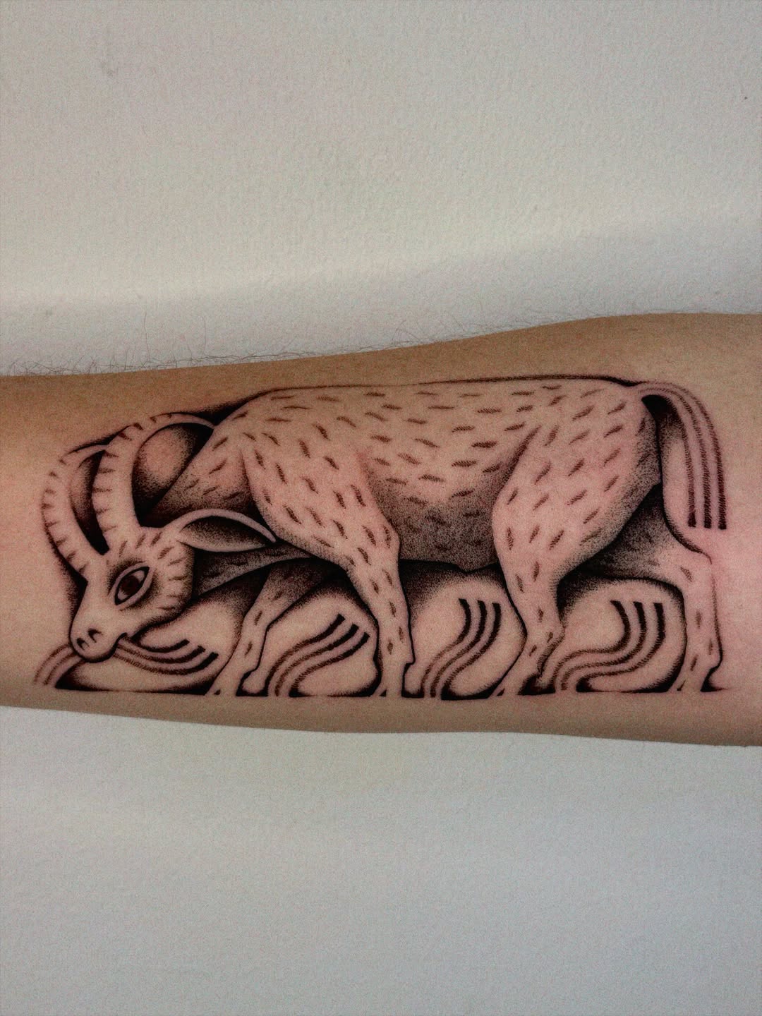 Tattoo by @inkshame — dotwork