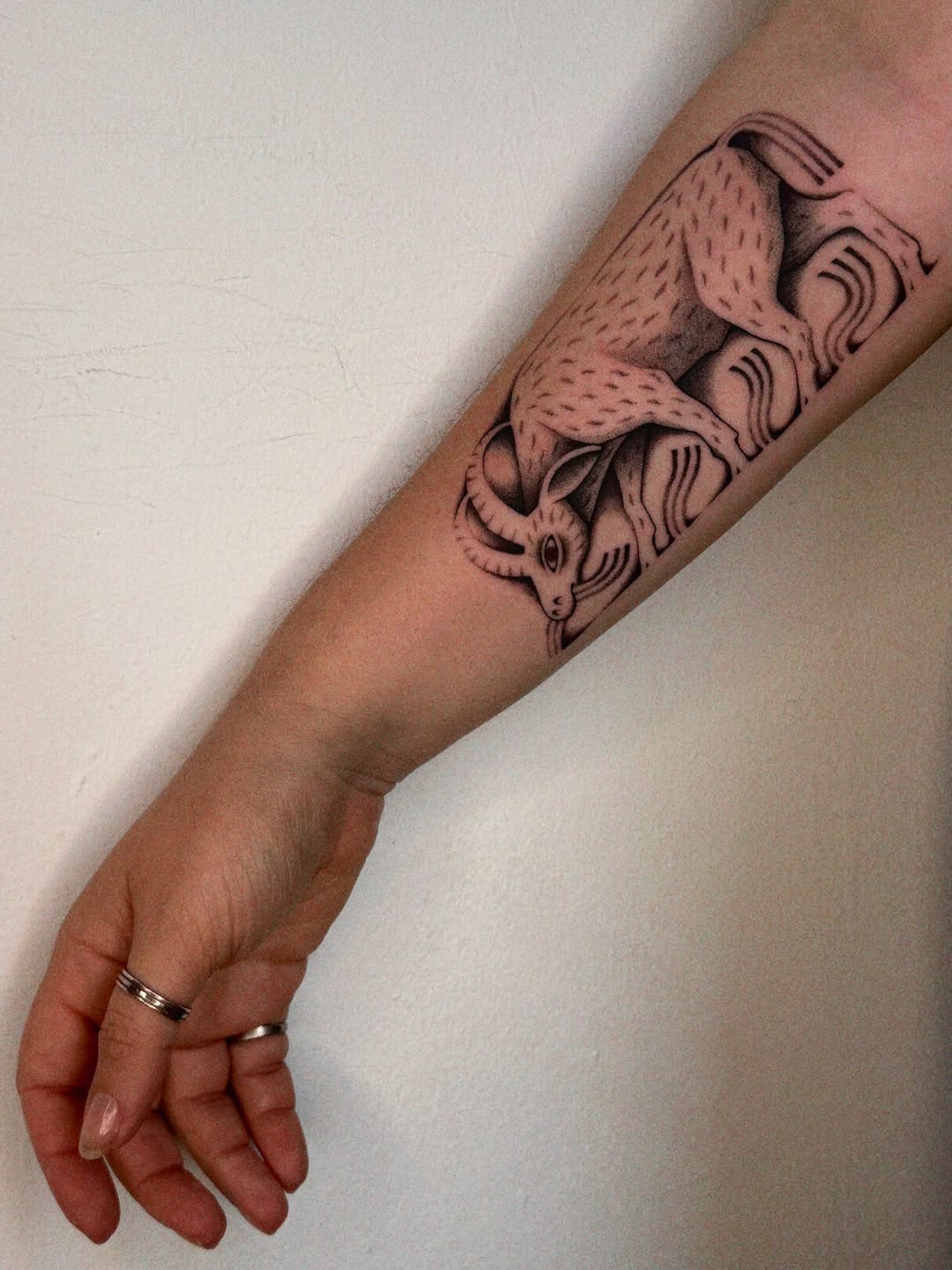 Tattoo by @inkshame — dotwork