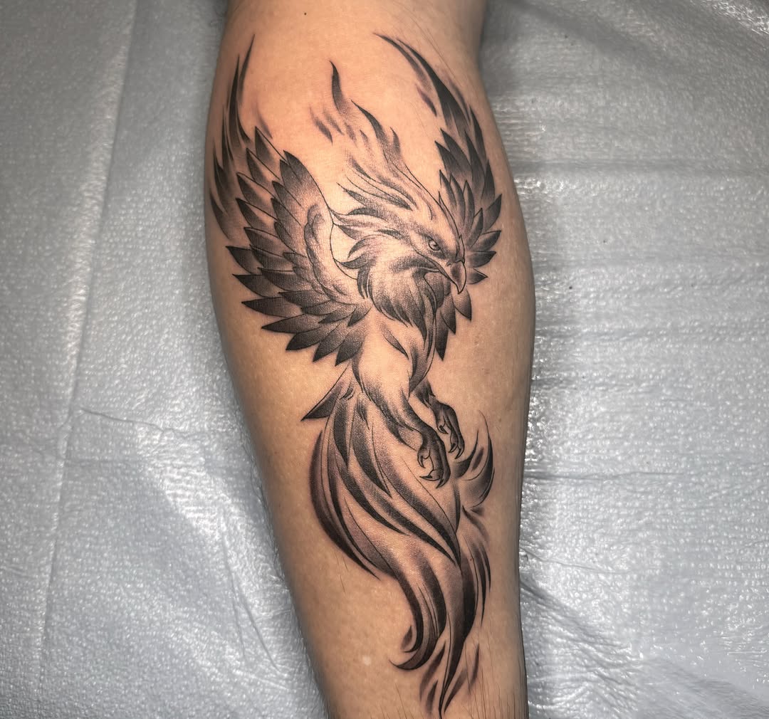 Tattoo by @booradleey — realism, black_and_grey