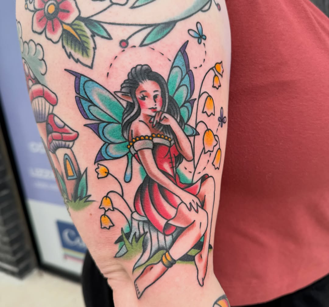 Tattoo by @booradleey — american_traditional, neo_traditional