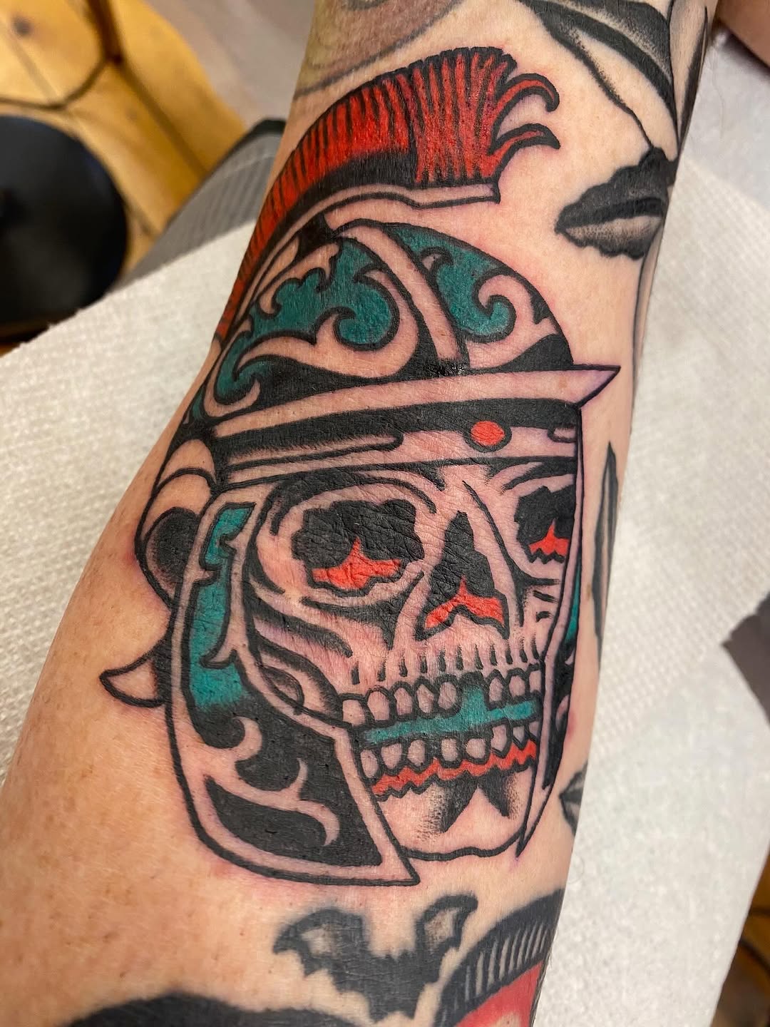 Tattoo by @abbyroseestes — american_traditional, black_and_grey