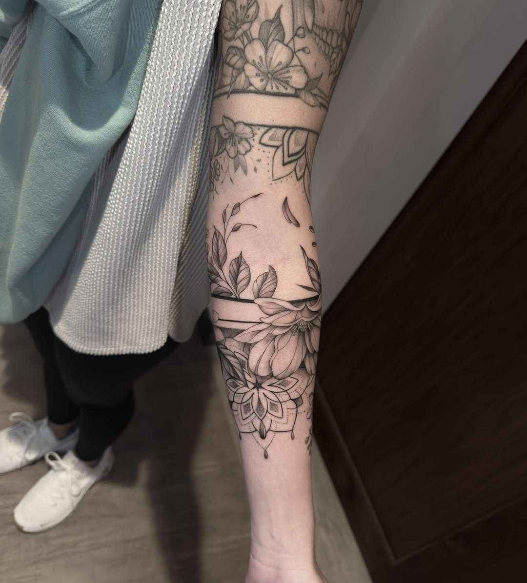 Tattoo by @mkltattoos — black_and_grey