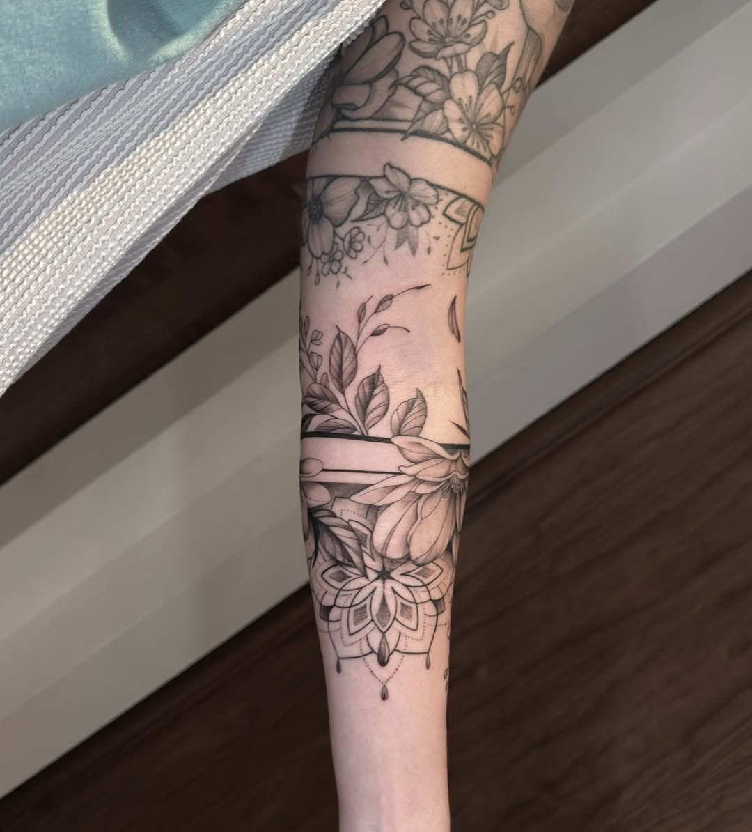 Tattoo by @mkltattoos — black_and_grey