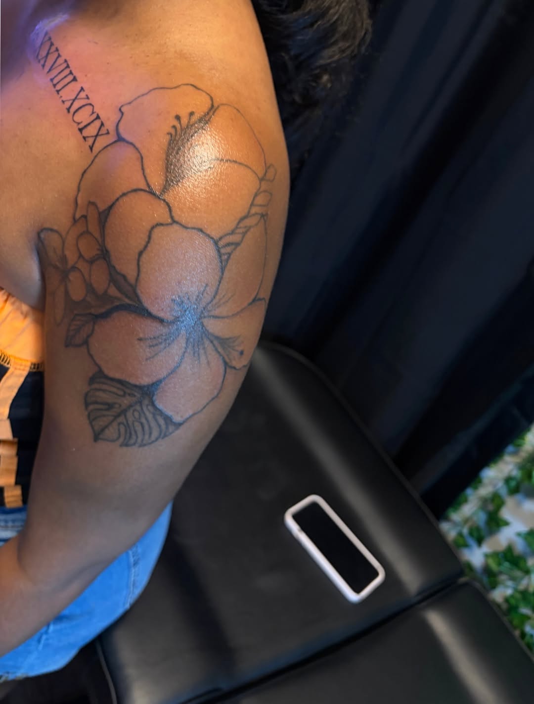 Tattoo by @_the876kid_ โ lettering_script