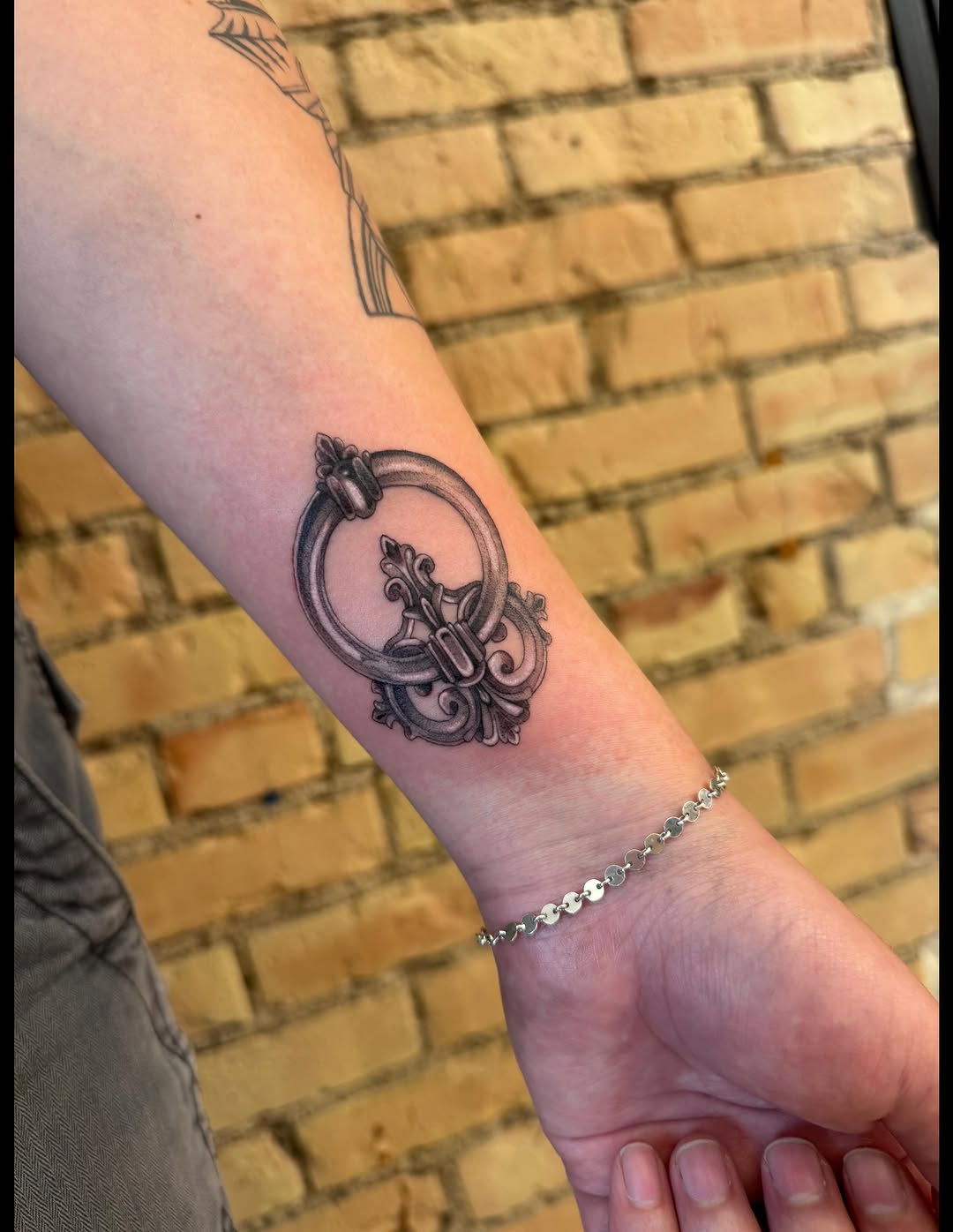 Tattoo by @onlyslightlyartistic โ black_and_grey, realism