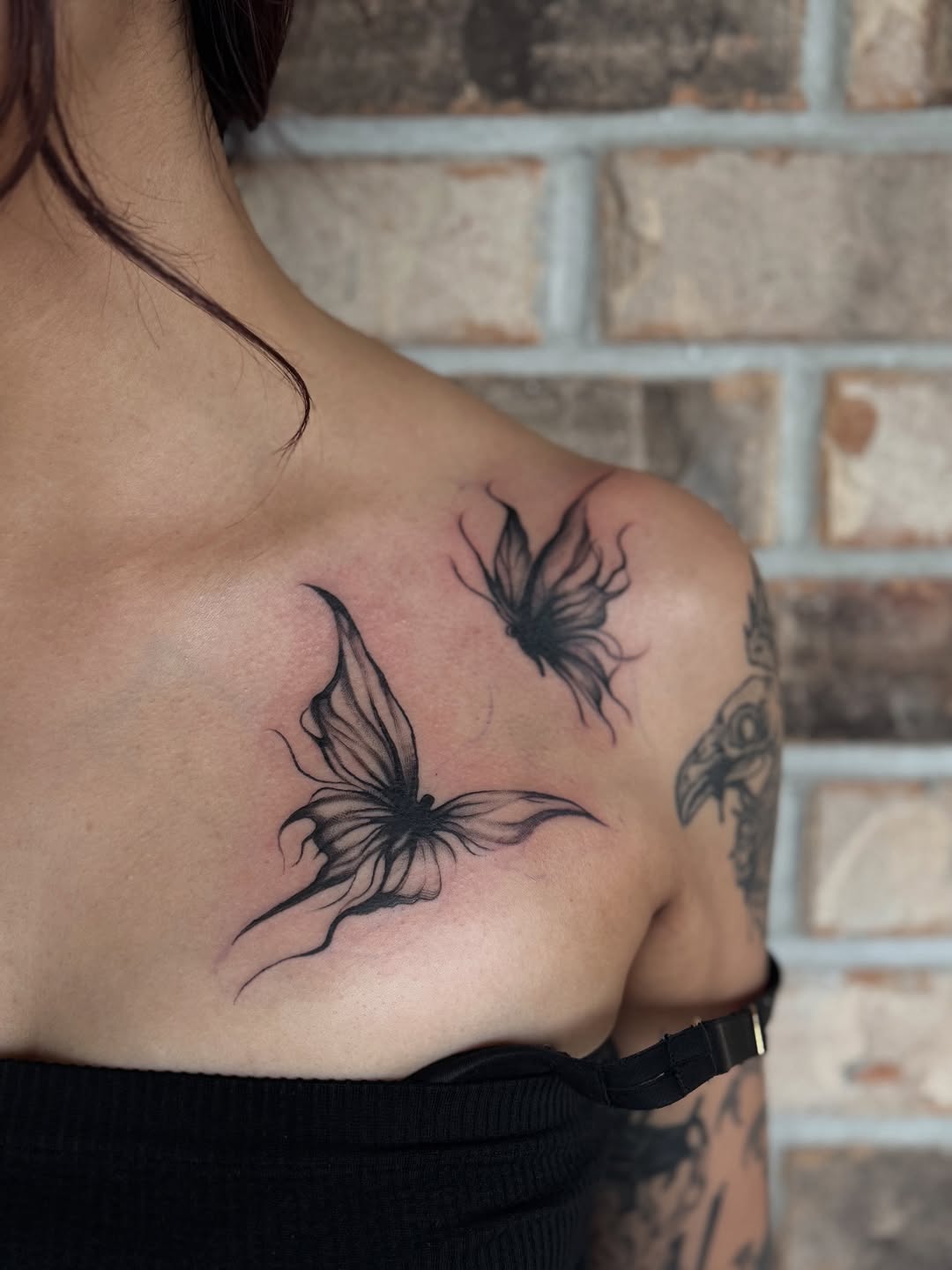 Tattoo by @stormtattoos504 — fine_line, black_and_grey