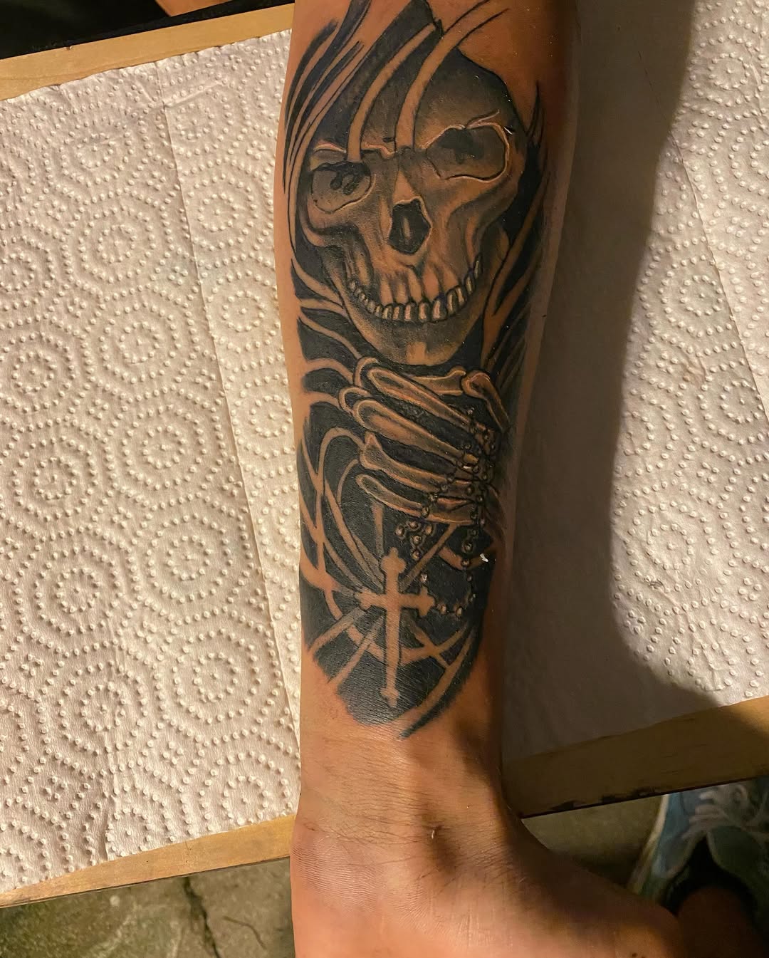 Tattoo by @mauze_tattoos β black_and_grey, realism