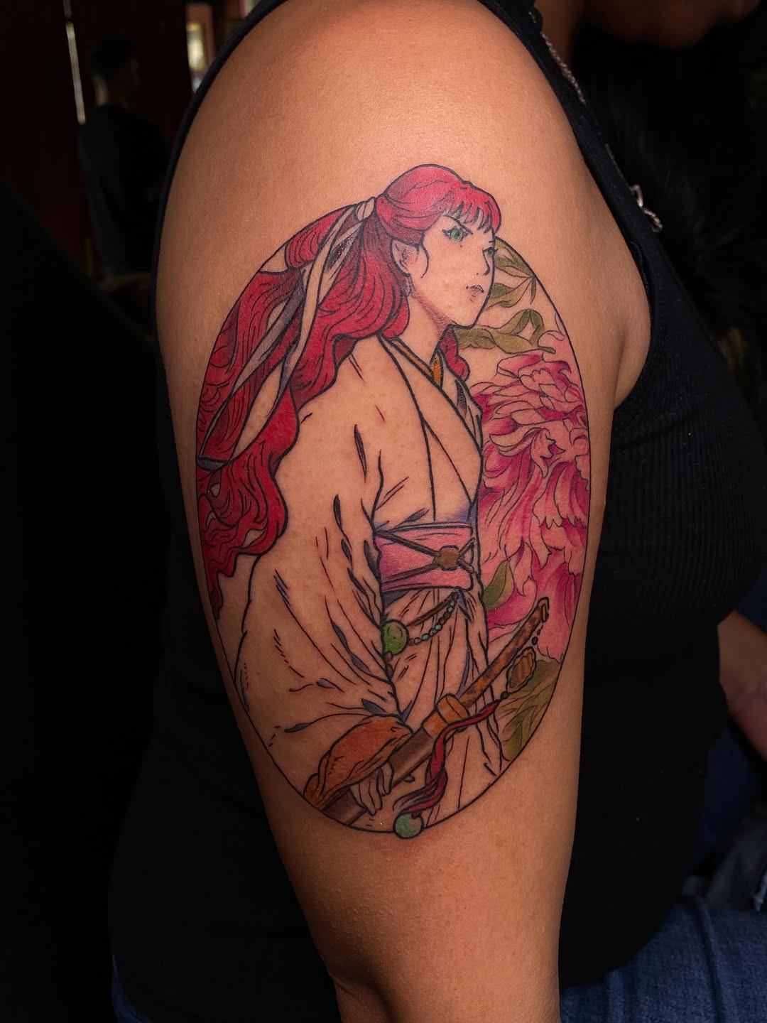 Tattoo by @kaitlin.tattoos — illustrative, japanese_irezumi