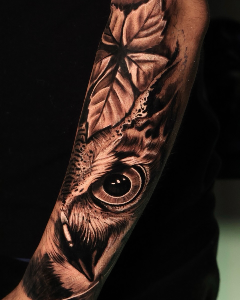 Tattoo by @germanpatino_ink — realism, black_and_grey