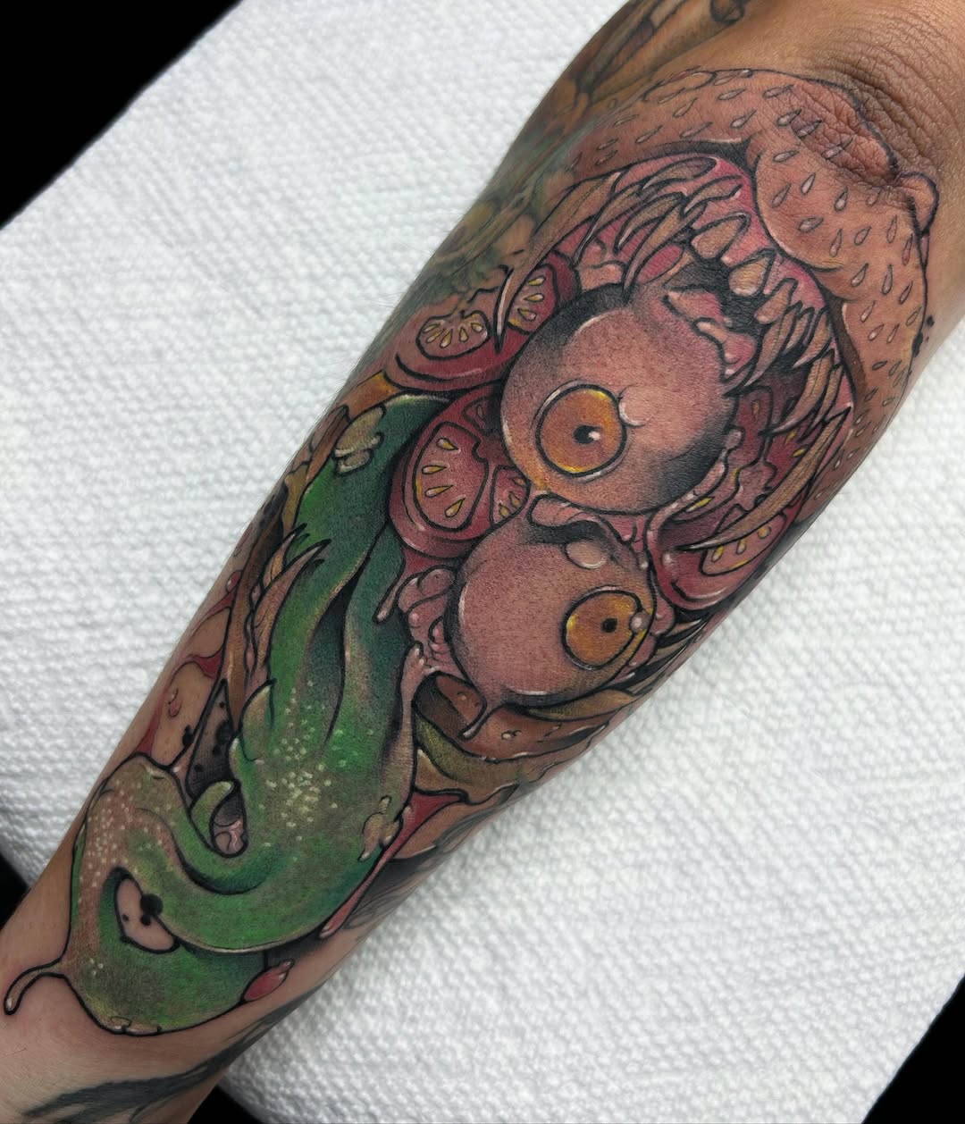 Tattoo by @tatijanahoskinson — new_school